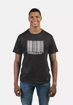 Футболка с принтом PRICELESS Novux, цвет black