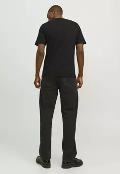 Футболка с принтом PRINTED O-NECK Jack & Jones PREMIUM, цвет Mottled Black