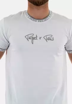 Футболка с принтом Project X Paris, белая