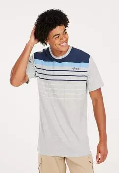 Футболка с принтом Protest, цвет dark grey melee