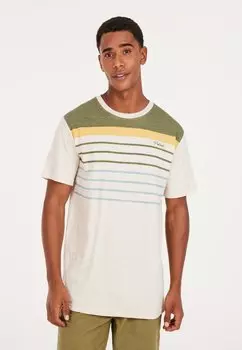 Футболка с принтом Protest, цвет kitoffwhite