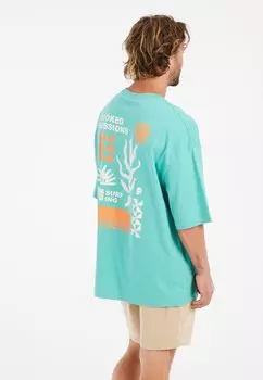 Футболка с принтом Protest, цвет Wave Green