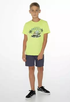 Футболка с принтом Protest, цвет wild limegreen