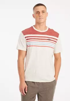 Футболка с принтом Protest, красный