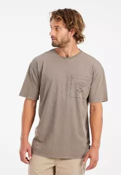 Футболка с принтом Protest, серый