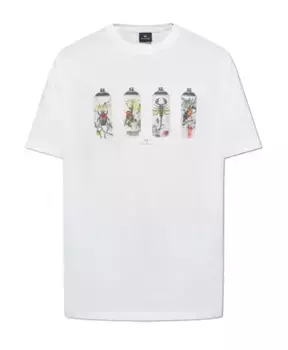 Футболка с принтом Ps By Paul Smith, белый