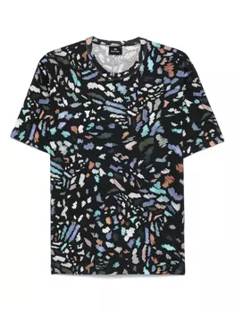 Футболка с принтом PS Paul Smith, черный