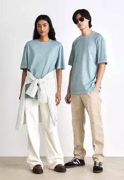 Футболка с принтом PUFF TEE UNISEX Calvin Klein Jeans, сине-серый