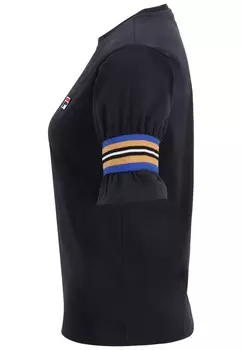 Футболка с принтом PUFFED SLEEVES Fila, синий