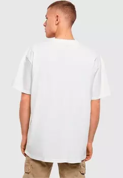 Футболка с принтом PULP FICTION POSTER OVERSIZE TEE Merchcode, белый
