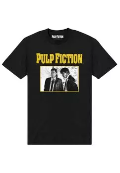 Футболка с принтом Pulp Fiction Scenes Henry Tiger, черная