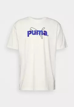 Футболка с принтом Puma, белый