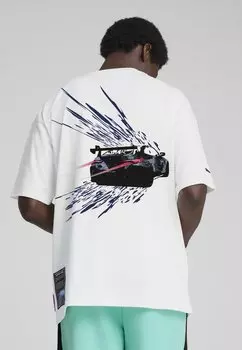 Футболка с принтом Puma, белый