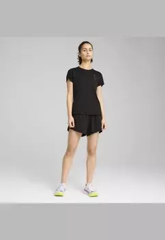 Футболка с принтом Puma, черный