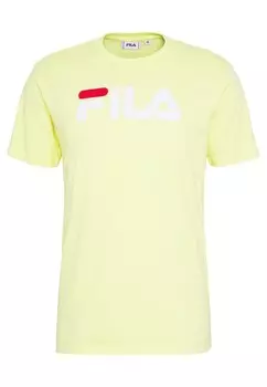 Футболка с принтом PURE TEE Fila, неоновый зеленый