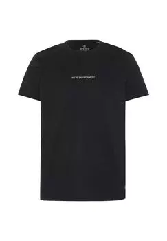 Футболка с принтом QR-кода DETTO FATTO, черный