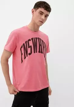 Футболка с принтом QS by s.Oliver, коралловый