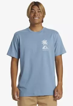 Футболка с принтом Quiksilver, цвет bkq