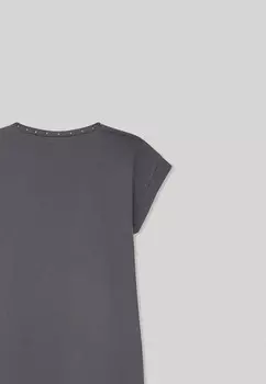 Футболка с принтом QUIMOY Pepe Jeans, серый