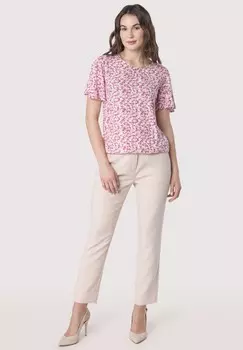 Футболка с принтом QUIOSQUE, розовый