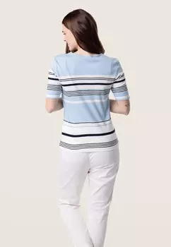 Футболка с принтом QUIOSQUE, синий