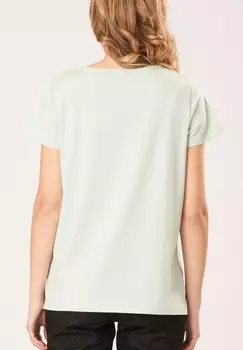 Футболка с принтом QUIOSQUE, светло-зеленый