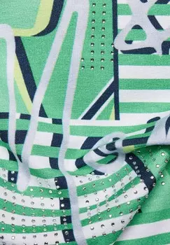 Футболка с принтом Rabe 1920, зеленый