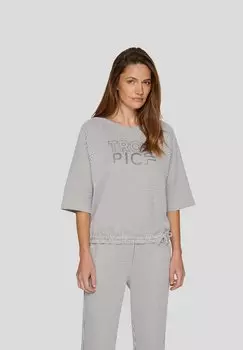 Футболка с принтом Rabe, зеленый