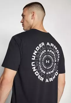 Футболка с принтом RADIAL Under Armour, черный
