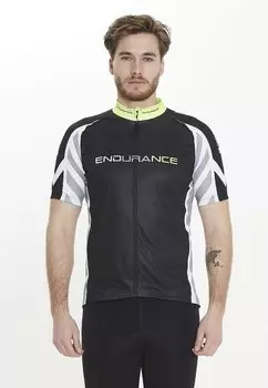 Футболка с принтом RADTRIKOT PARMER M CYCLING Endurance, цвет black