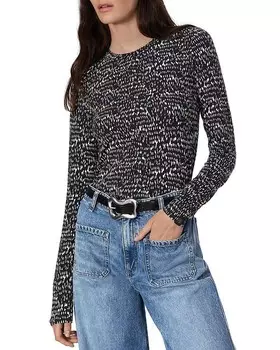 Футболка с принтом rag &bone Luca rag & bone, черный