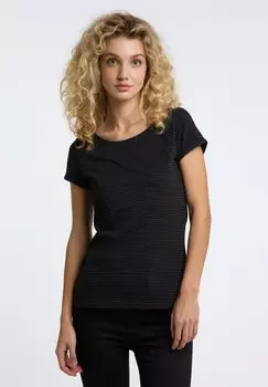 Футболка с принтом Ragwear, черный