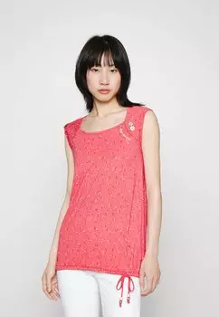 Футболка с принтом Ragwear, красный