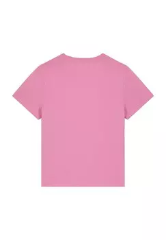 Футболка с принтом RAINBOW BANANA watapparel, светло-розовый