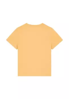 Футболка с принтом RAINBOW CASSETTE watapparel, желтый