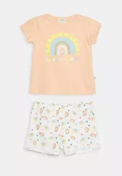 Футболка с принтом RAINBOW UNISEX SET Jacky Baby, цвет aprikose