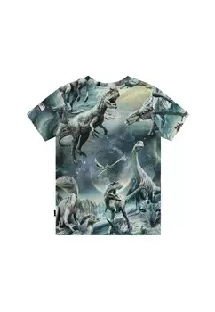 Футболка с принтом RALPHIE SHORT SLEEVES Molo, синий