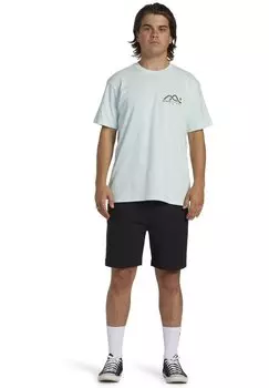 Футболка с принтом RANGE SS Billabong, цвет seaglass