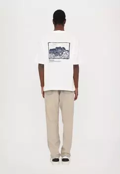 Футболка с принтом RANGER NATIONAL TEE UNISEX Holzweiler, белый