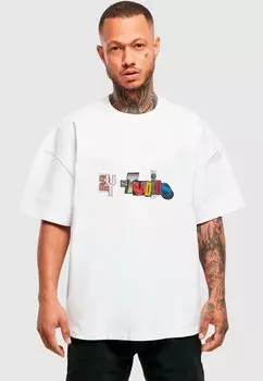 Футболка с принтом RANSOM NOTE LOGO ULTRA 2Y Studios, белый