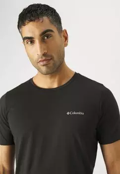 Футболка с принтом Rapid Ridge Back Graphic Tee Columbia, черная