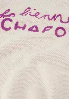 Футболка с принтом RAVI LOGO Fabienne Chapot, белый