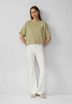 Футболка с принтом RCKENPRINT QS, зеленый