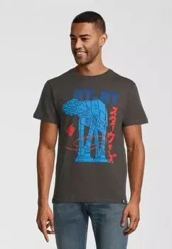 Футболка с принтом Re:Covered, черный