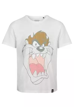 Футболка с принтом Re:Covered, молочный