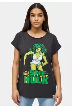 Футболка с принтом Recovered, черный