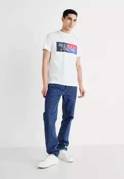 Футболка с принтом RED BULL RACING COLOUR BLOCK LOGO TEE Pepe Jeans, белый