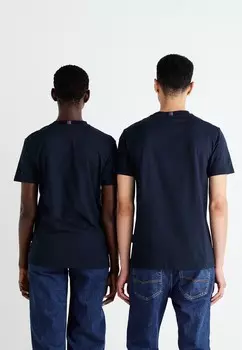 Футболка с принтом RED BULL RACING GRAPHIC REFLECT TEE Pepe Jeans, темно-синий