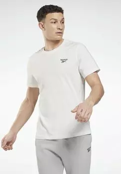 Футболка с принтом Reebok, белая