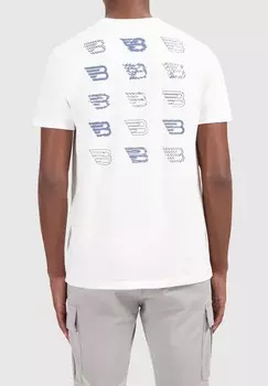 Футболка с принтом REGULAR FIT CREWNECK Ballin, кремовый